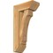 Ekena Millwork Imperial Slat Rough Sawn Bracket w/ Offset Brace, Western Red Cedar, 6"W x 14"D x 26"H BKT0604X14X26IMP06RWR - alternate 1